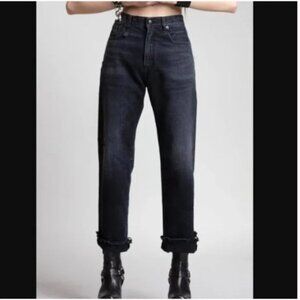 R13 Boyfriend Jeans in Jake Black Size 25